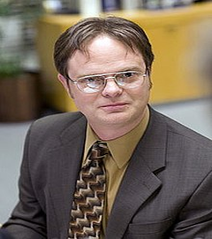 Imagen sobre el recepcionista Dwight Schrute de SPON SPA